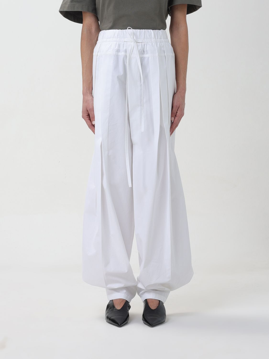 Jil Sander Trousers JIL SANDER Woman colour White