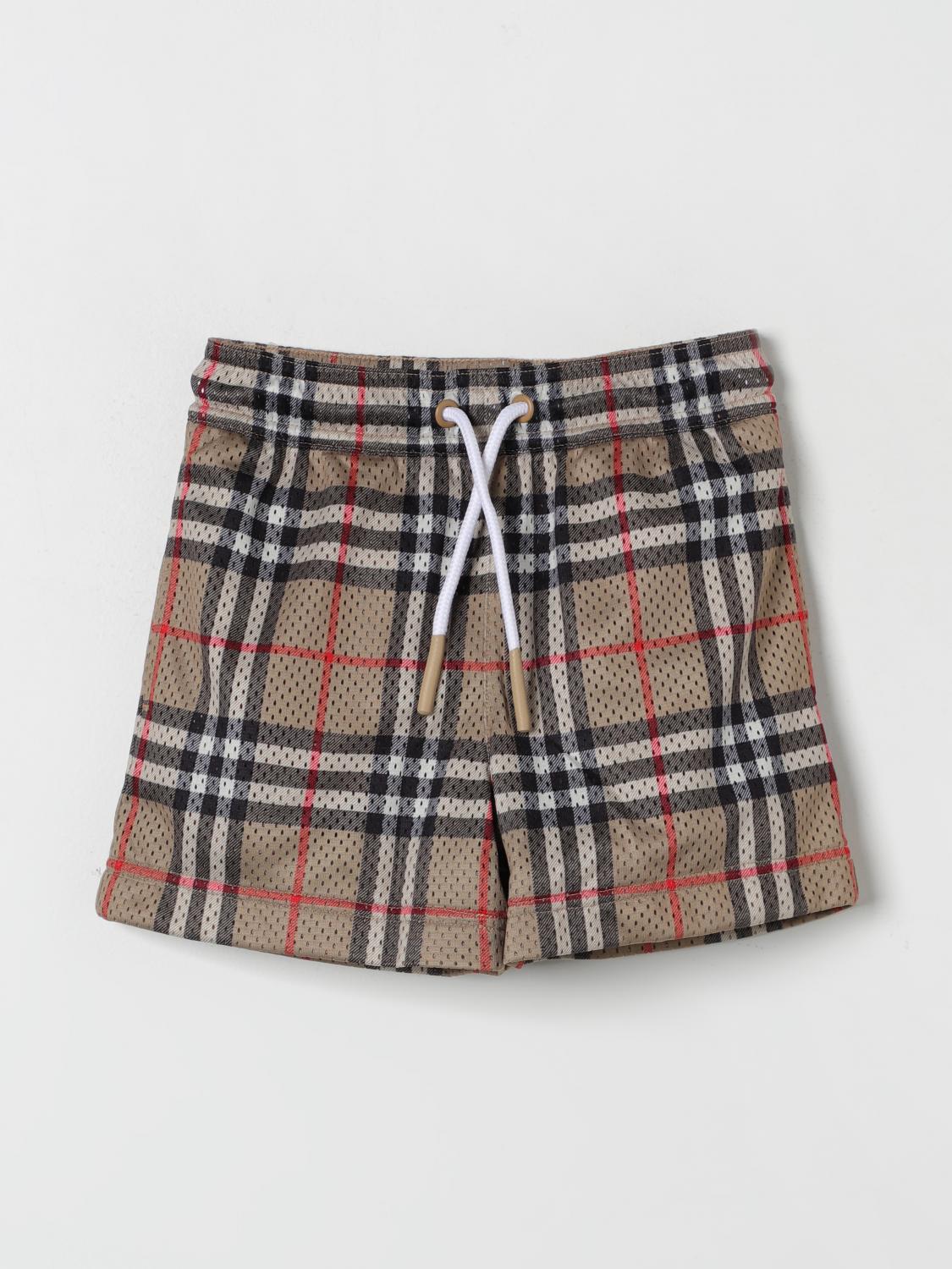 Burberry Kids Shorts BURBERRY KIDS Kids color Beige