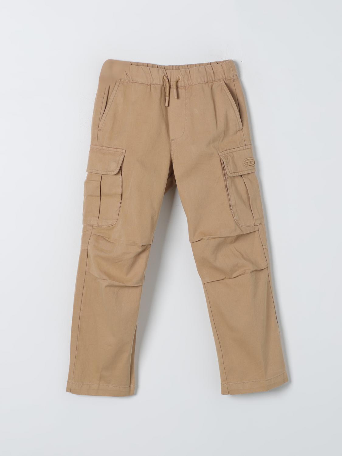 Diesel Trousers DIESEL Kids colour Beige