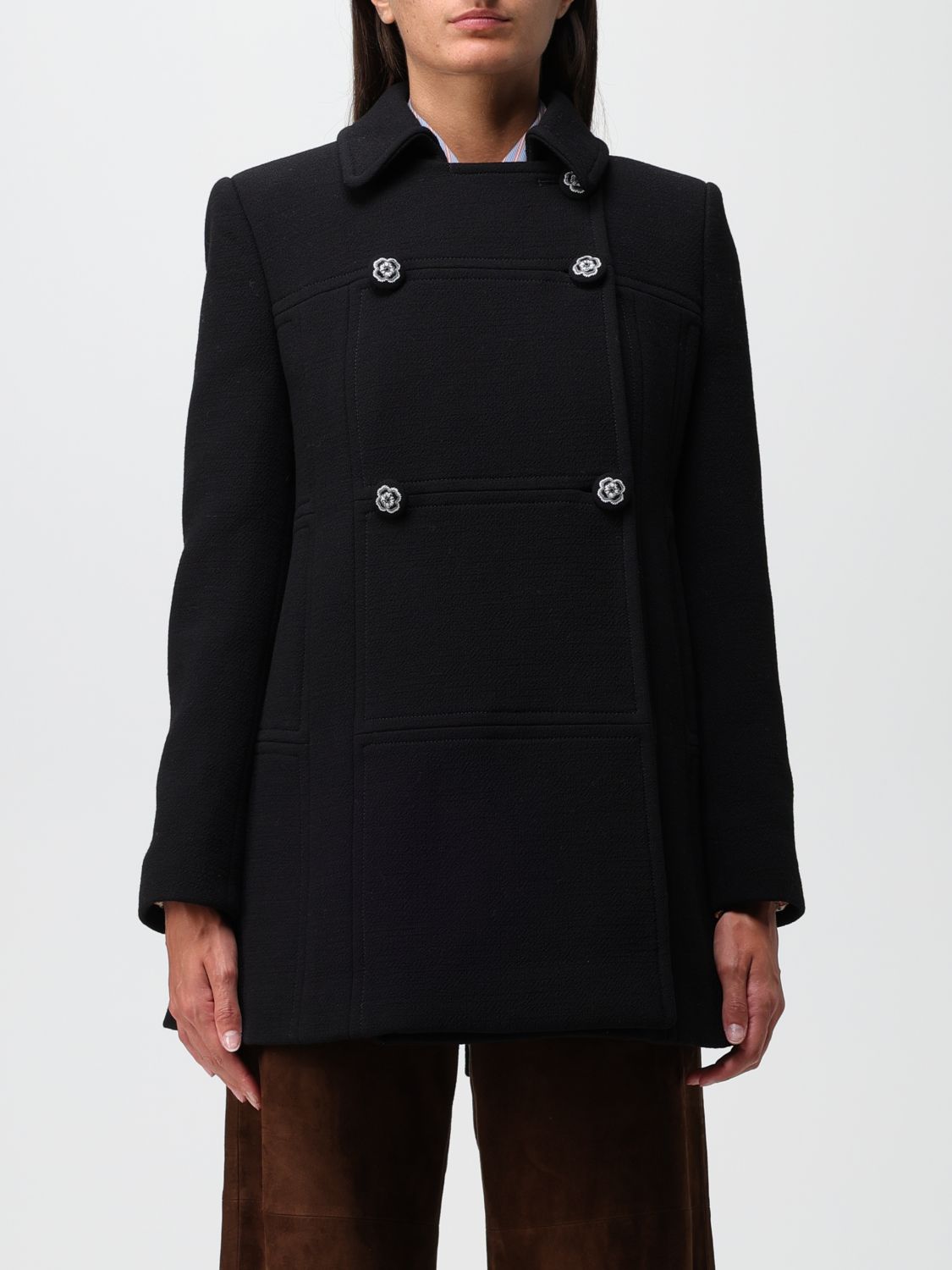 Etro Coat ETRO Woman colour Black