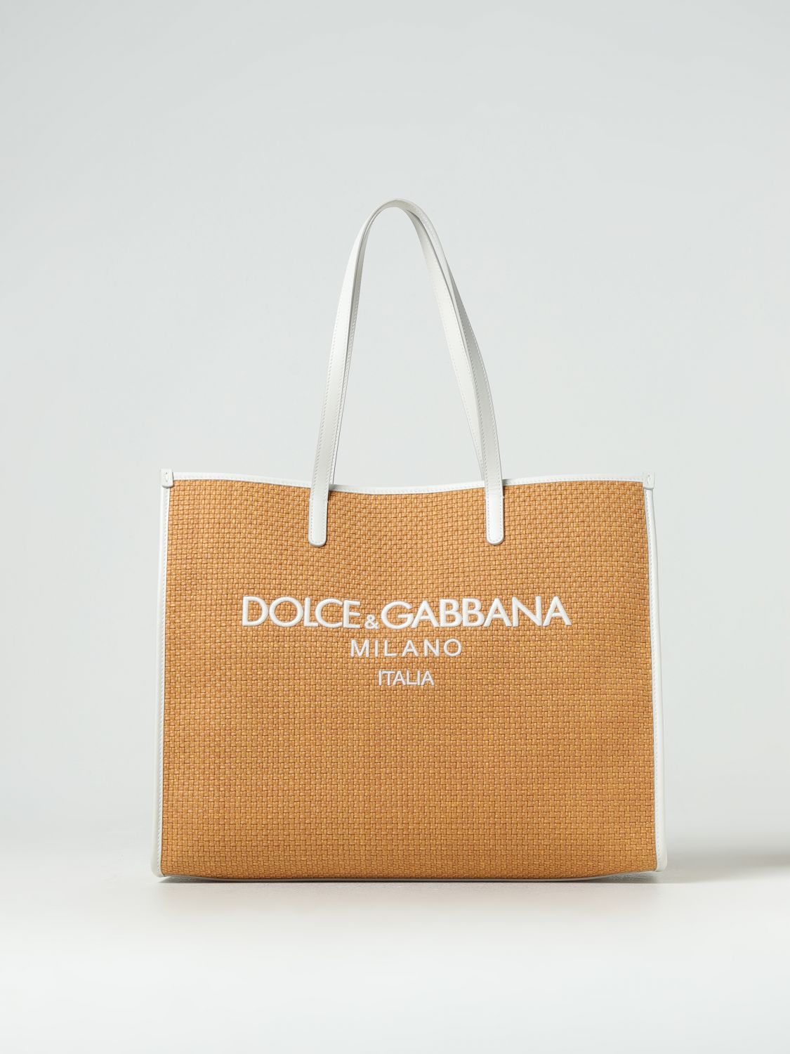 Dolce & Gabbana Tote Bags DOLCE & GABBANA Woman colour Beige