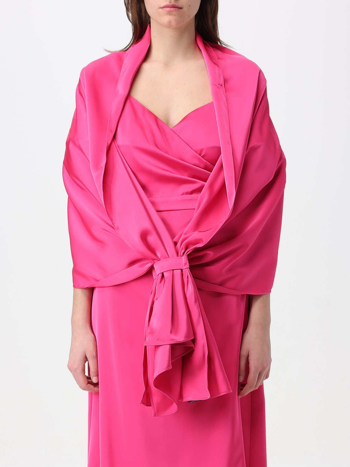 H Couture Shawl H COUTURE Woman colour Fuchsia