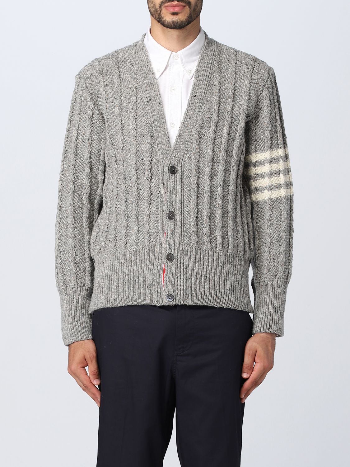 Thom Browne Cardigan THOM BROWNE Men colour Grey