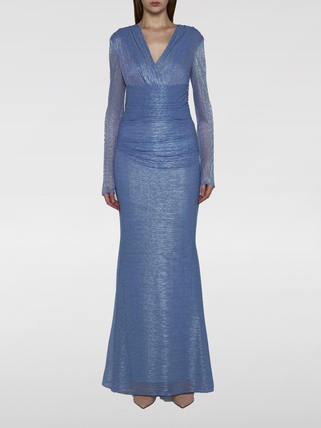 Talbot Runhof Dress TALBOT RUNHOF Woman color Blue