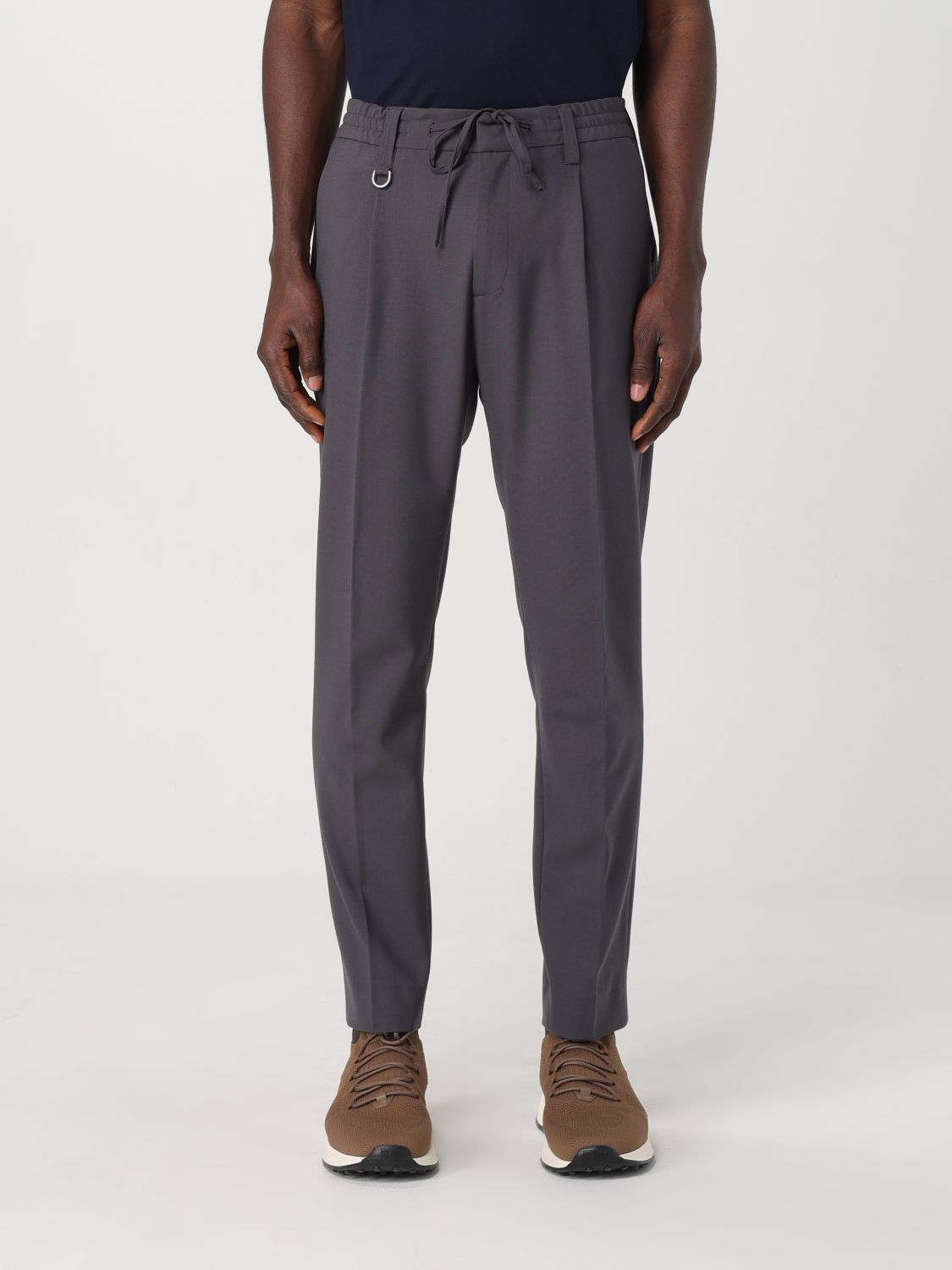 Paolo Pecora Trousers PAOLO PECORA Men colour Grey