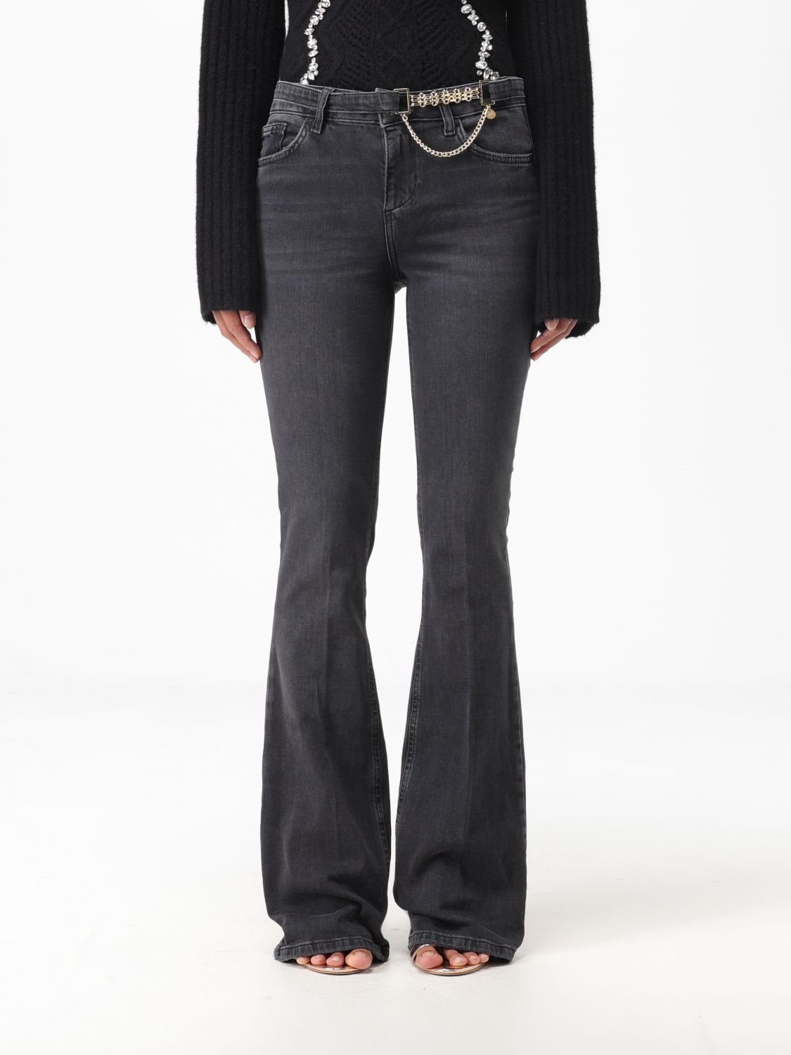 Liu Jo Trousers LIU JO Woman colour Denim