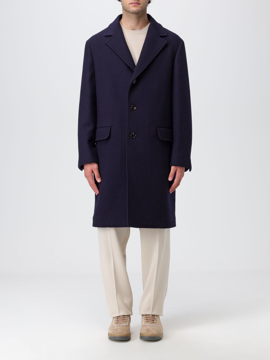 Brunello Cucinelli Coat BRUNELLO CUCINELLI Men colour Navy