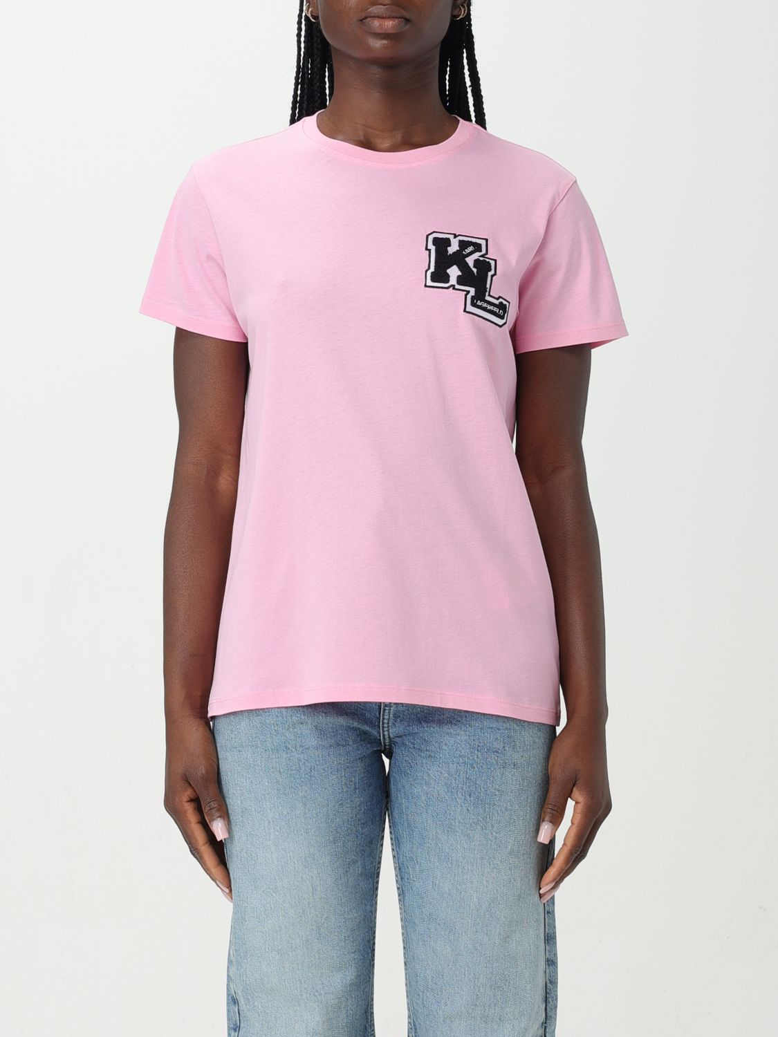 Karl Lagerfeld T-Shirt KARL LAGERFELD Woman colour Pink