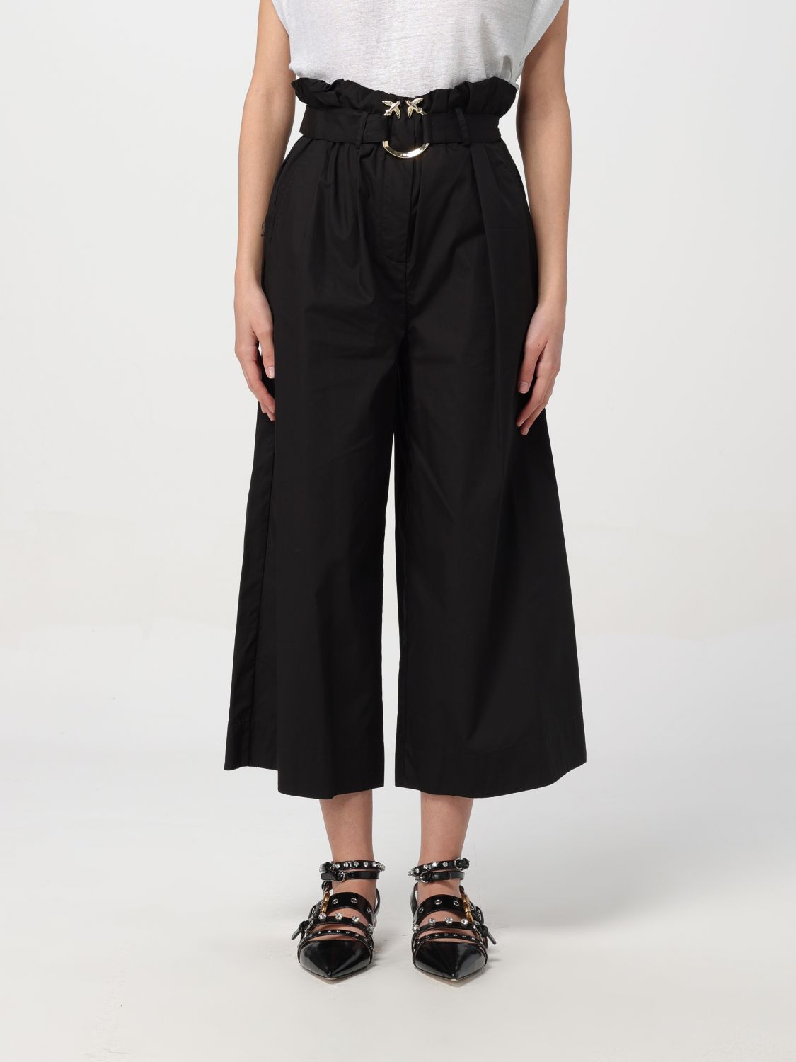 Pinko Trousers PINKO Woman colour Black