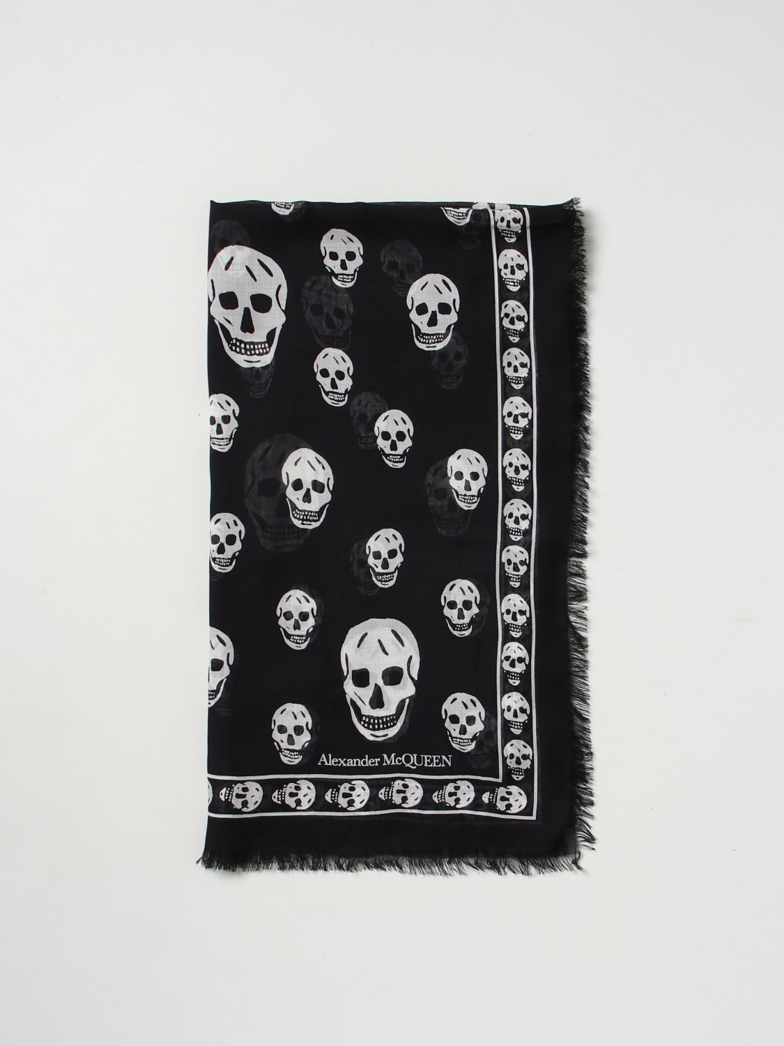 Alexander McQueen Scarf ALEXANDER MCQUEEN Men colour Black