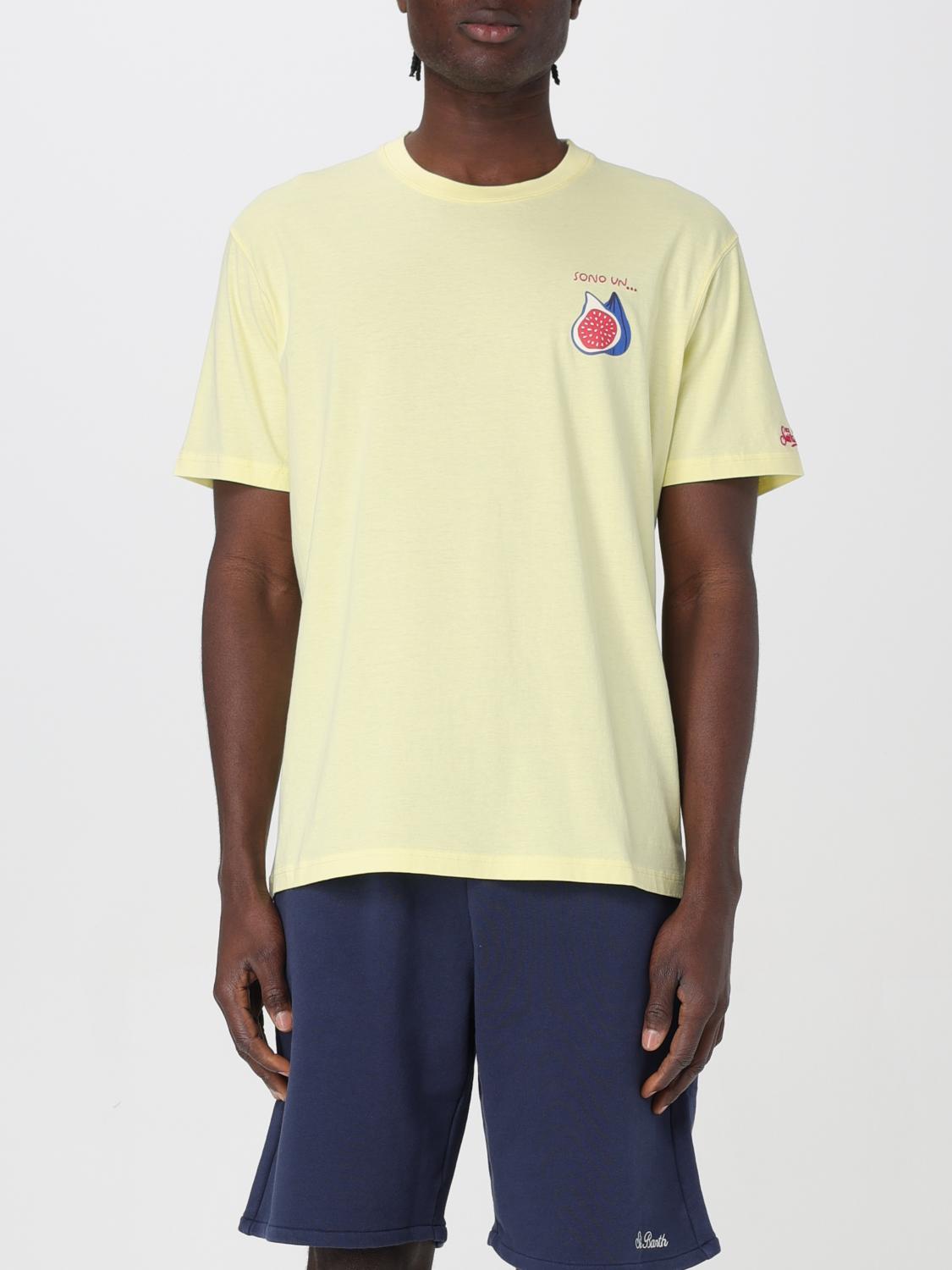 Mc2 Saint Barth T-Shirt MC2 SAINT BARTH Men colour Yellow