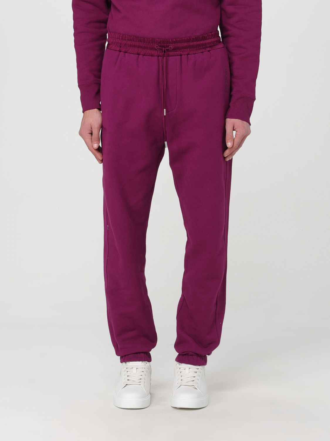 Saint Laurent Trousers SAINT LAURENT Men colour Fuchsia