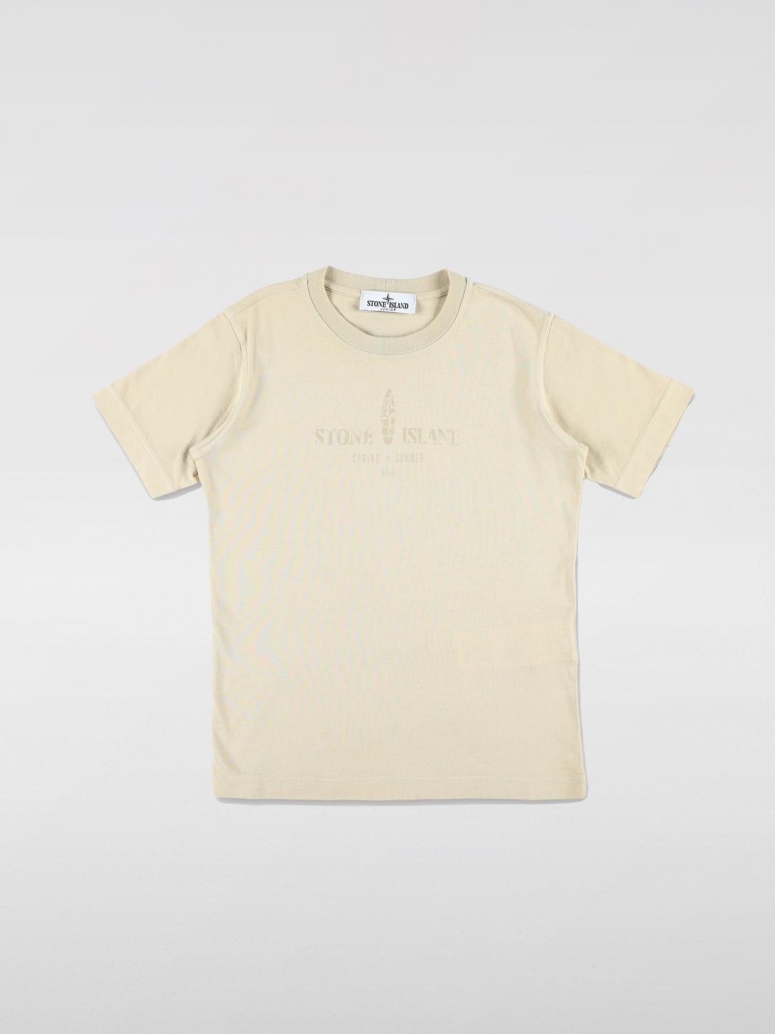 Stone Island Junior T-Shirt STONE ISLAND JUNIOR Kids color Beige