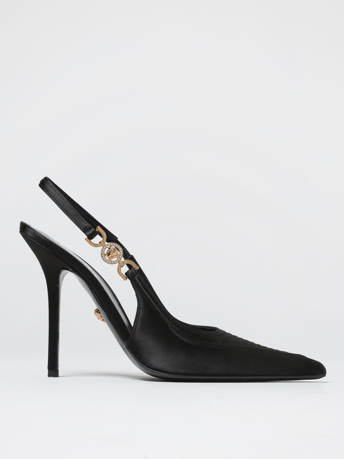 Versace High Heel Shoes VERSACE Woman colour Black