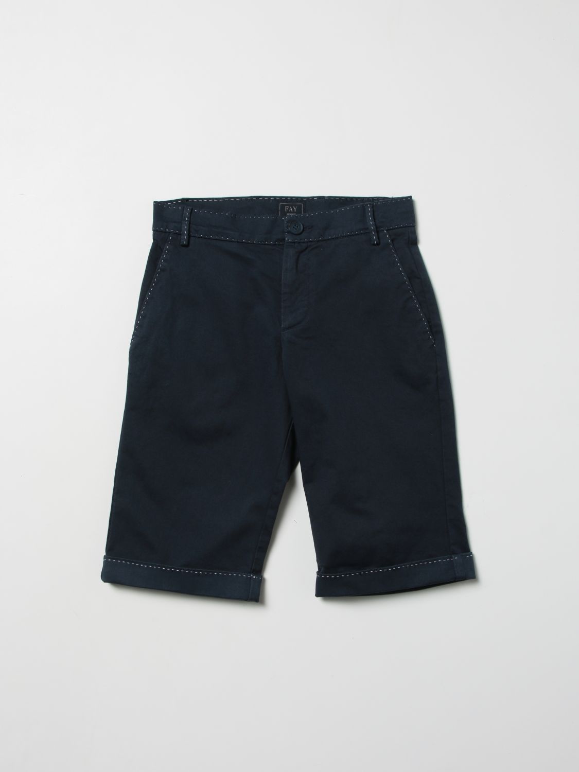 Fay Shorts FAY Kids colour Blue