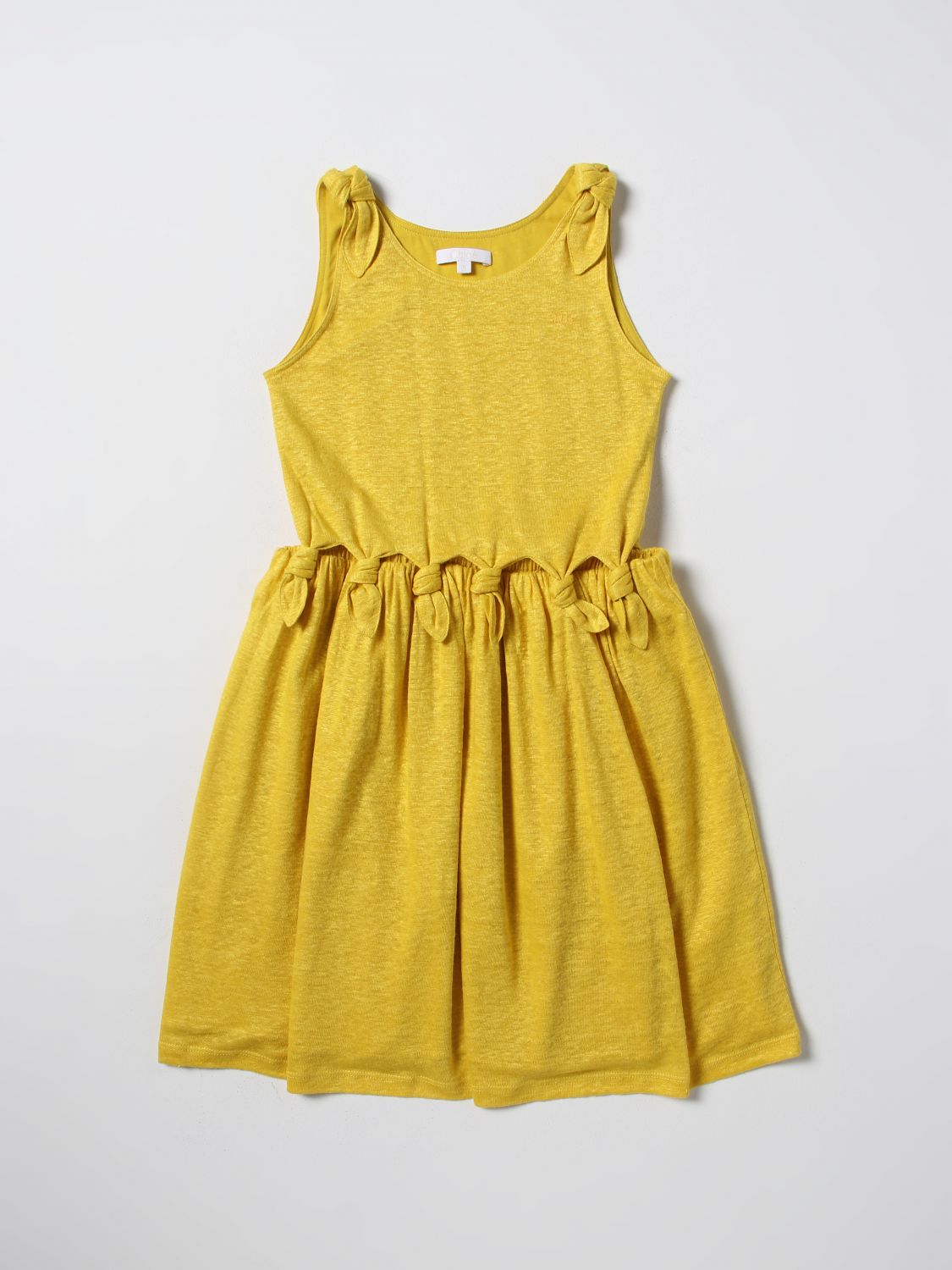 Chloé Dress CHLOÉ Kids colour Ocher