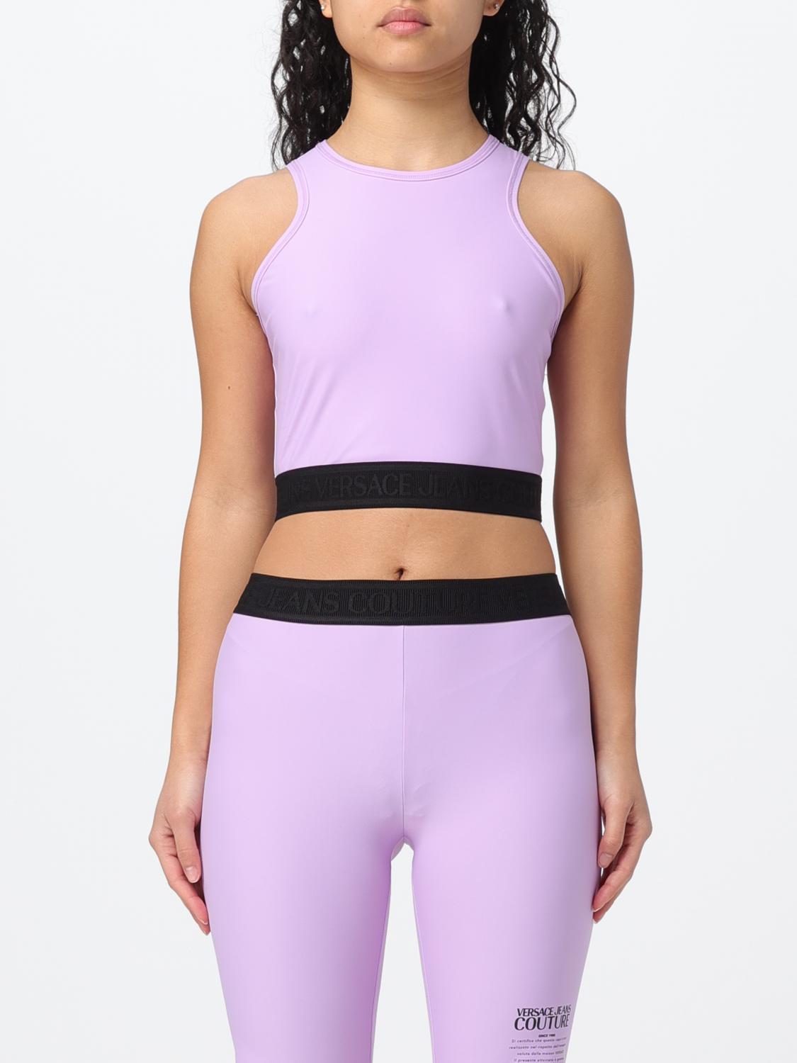 Versace Jeans Couture Top VERSACE JEANS COUTURE Woman colour Violet