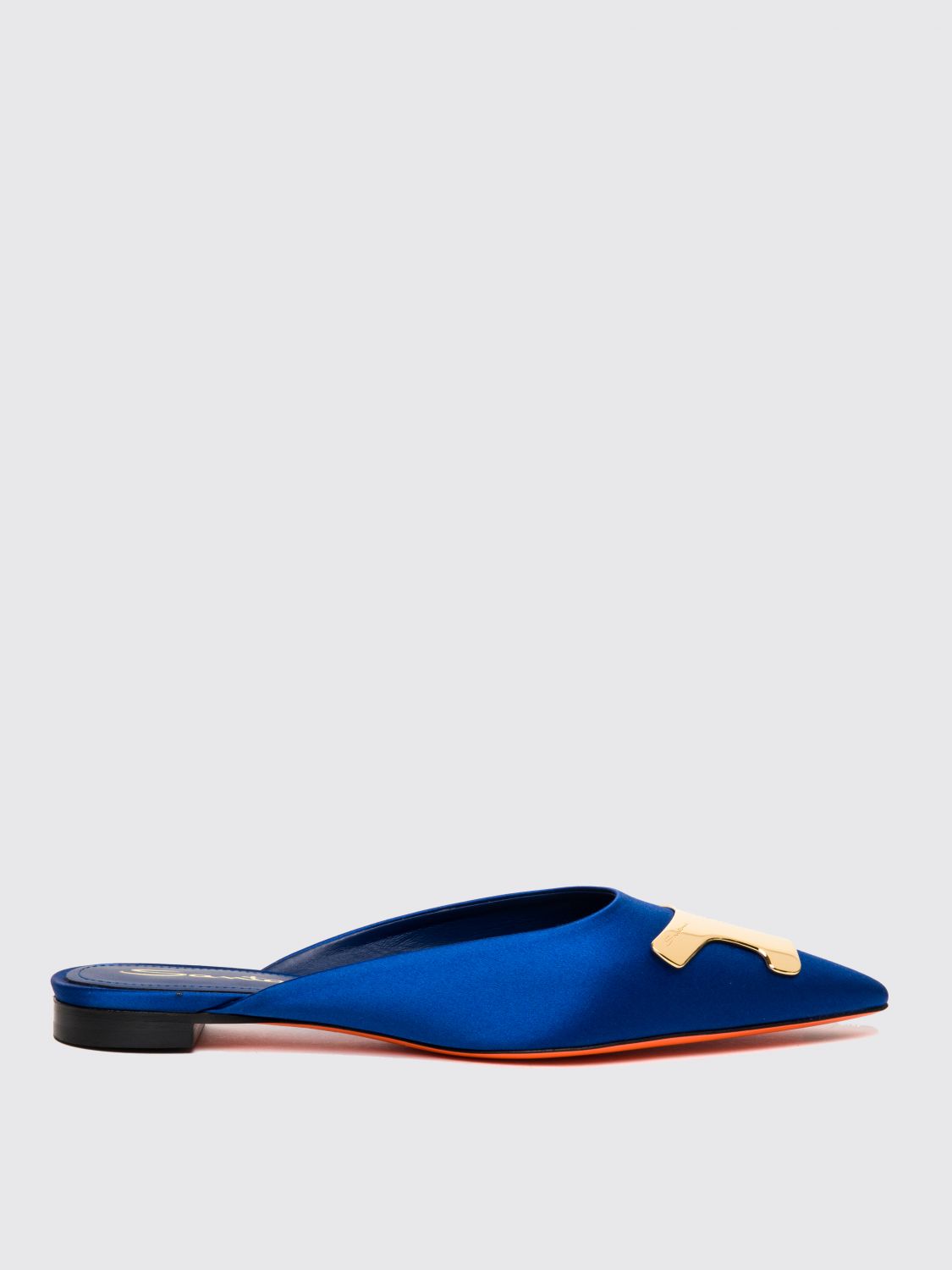 Santoni Flat Shoes SANTONI Woman colour Blue