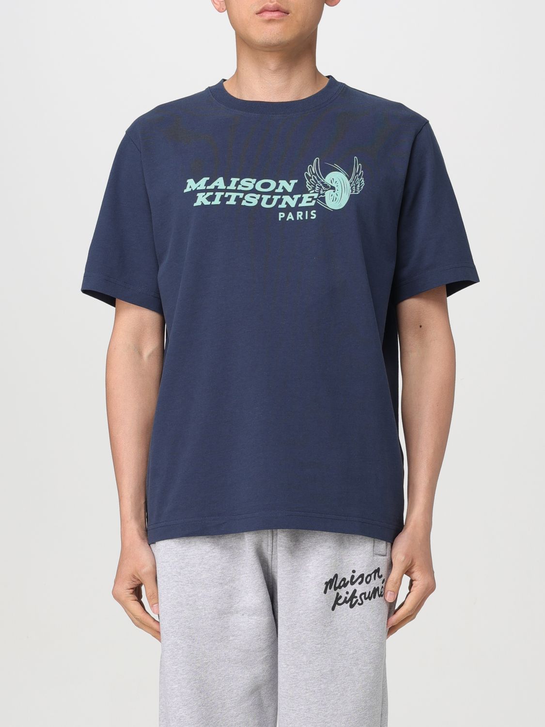 Maison Kitsuné T-Shirt MAISON KITSUNÉ Men color Blue