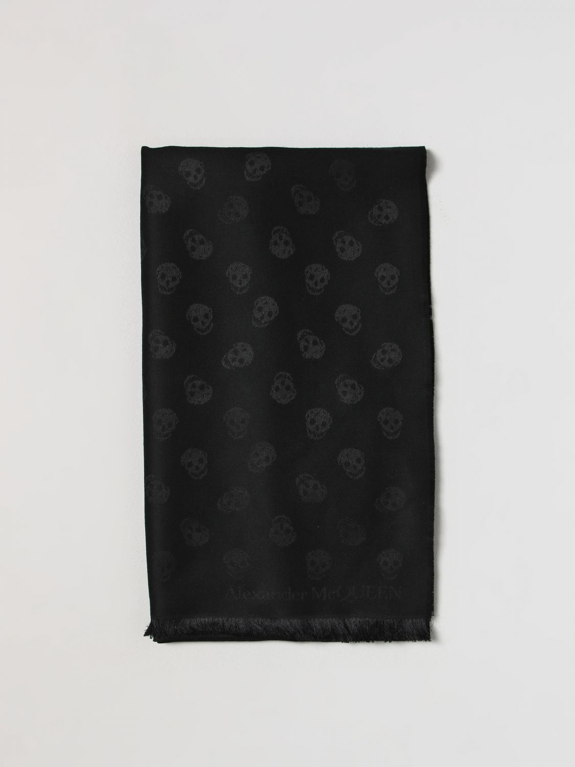 Alexander McQueen Scarf ALEXANDER MCQUEEN Men colour Black