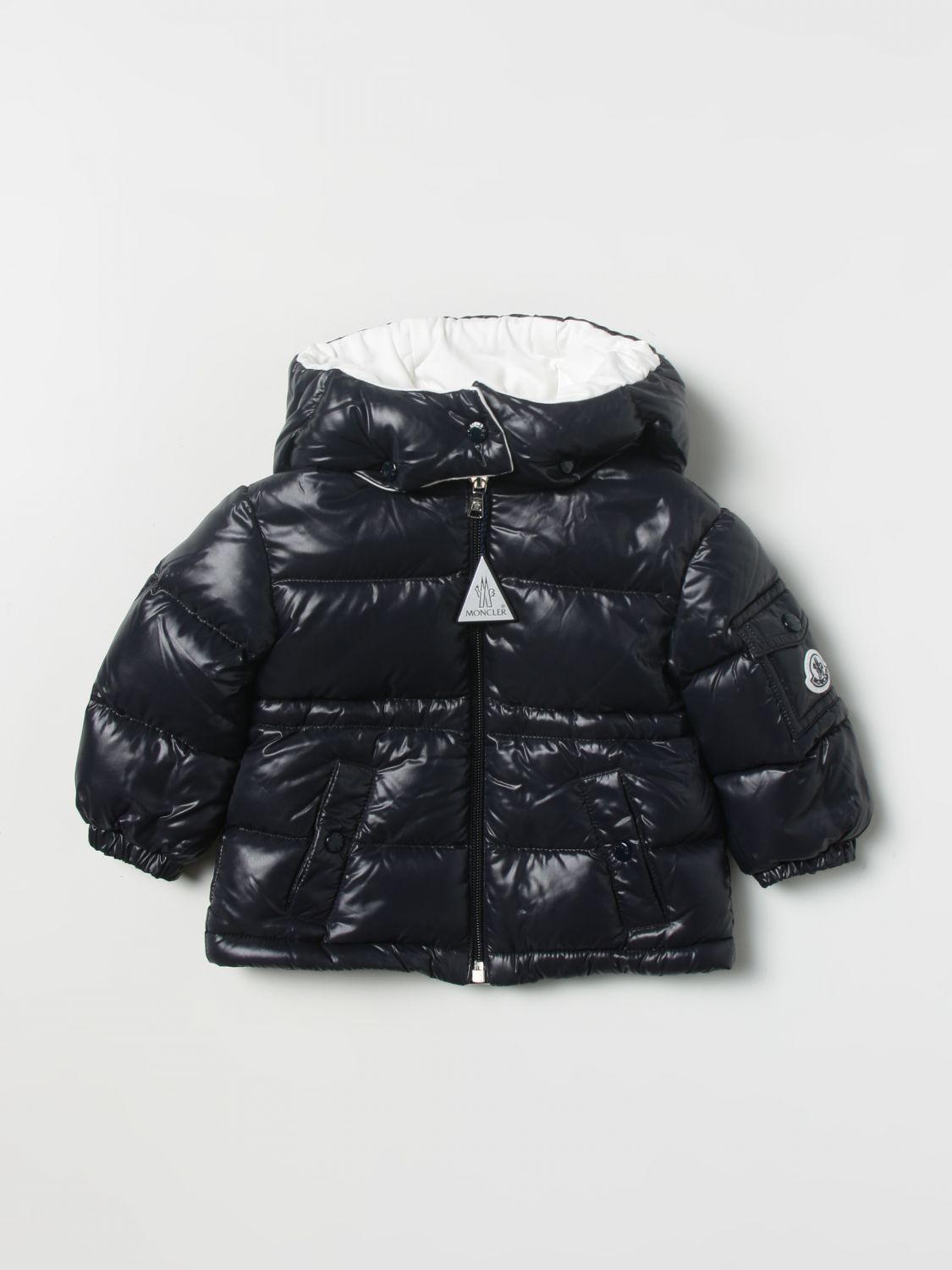 Moncler Jacket MONCLER Kids colour Navy