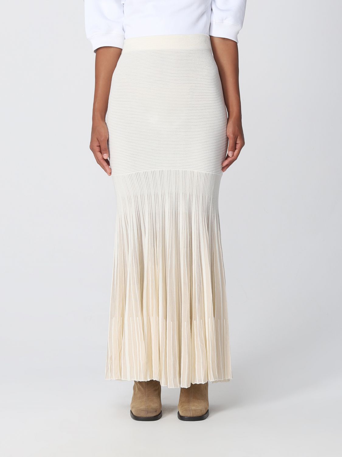 Chloé Skirt CHLOÉ Woman colour Beige