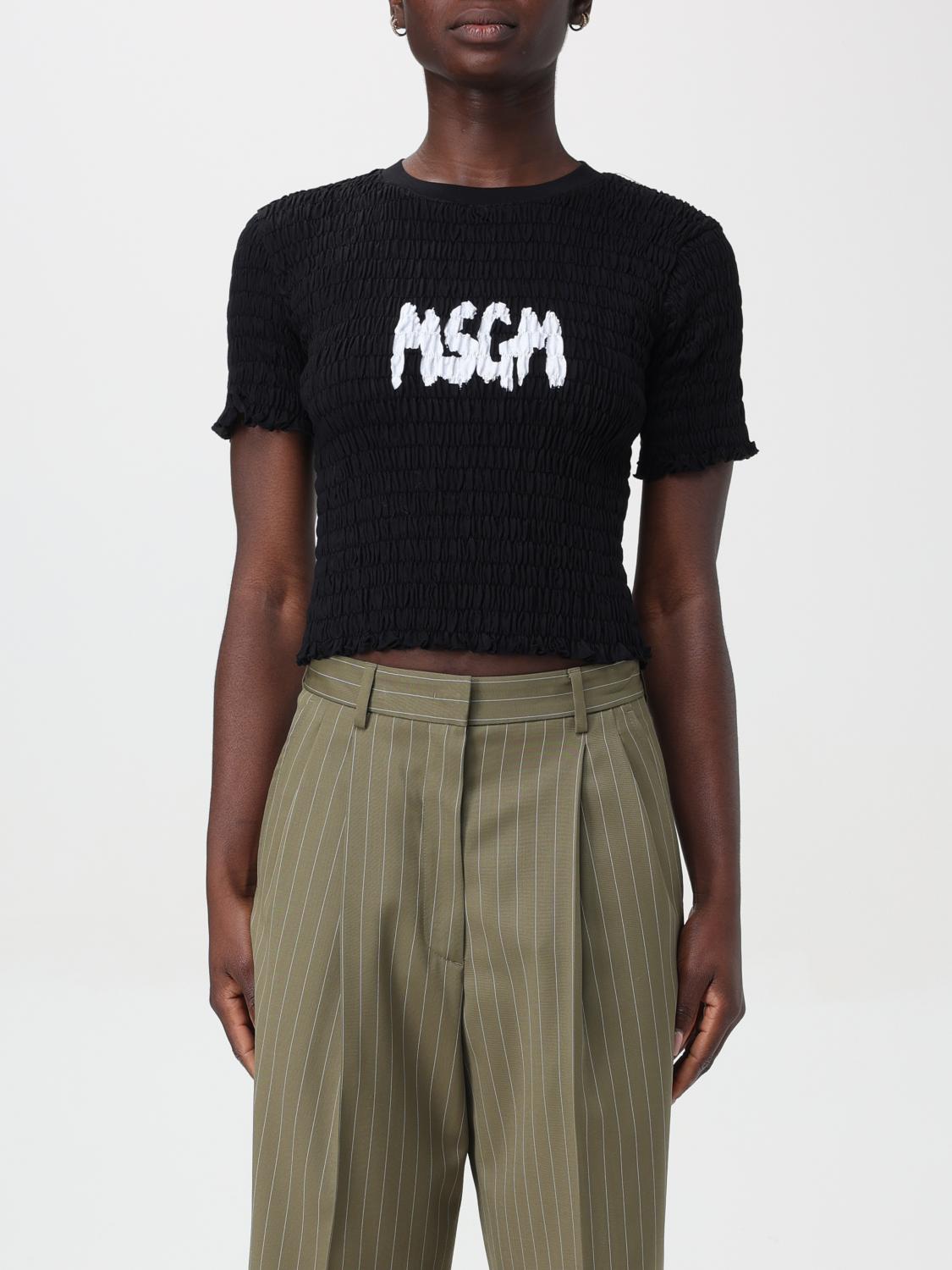 Msgm T-Shirt MSGM Woman color Black