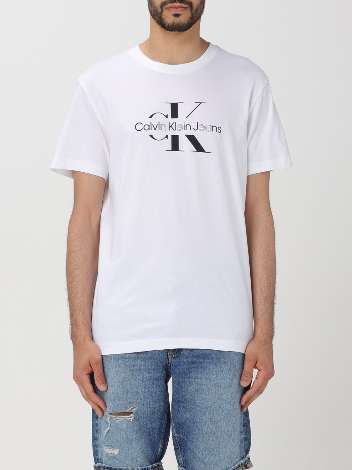 Ck Jeans T-Shirt CK JEANS Men colour White