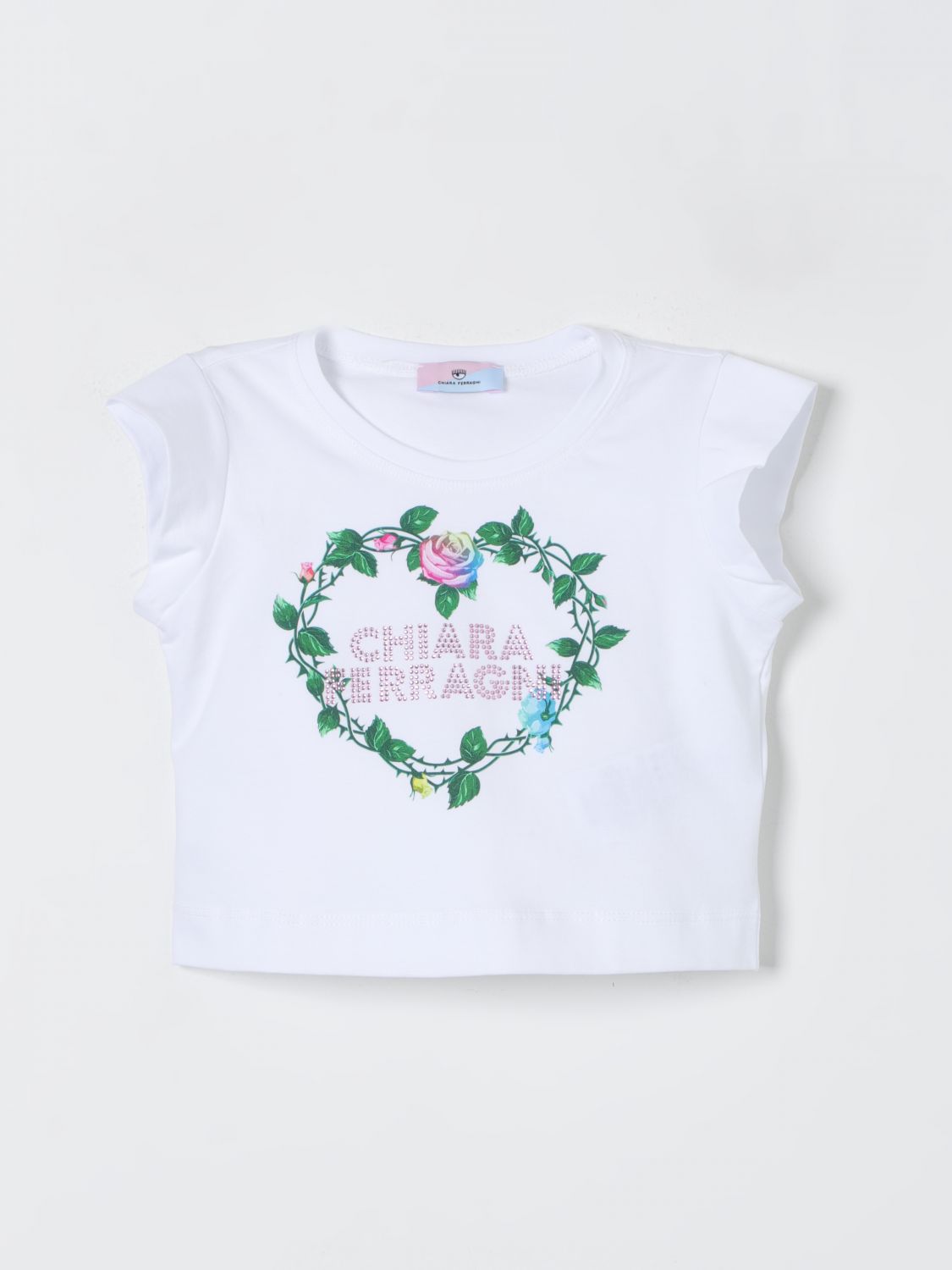 CHIARA FERRAGNI T-Shirt CHIARA FERRAGNI Kids colour White