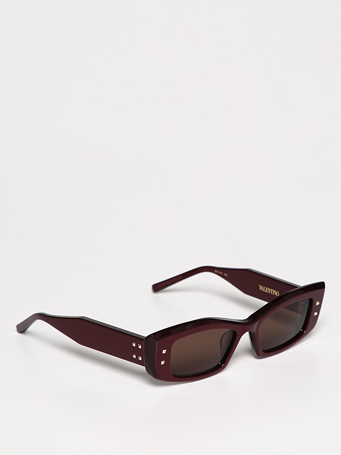 Valentino Sunglasses VALENTINO Woman colour Burgundy