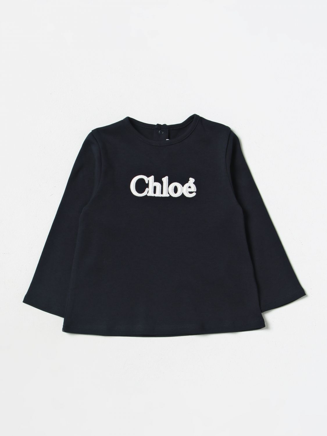 Chloé T-Shirt CHLOÉ Kids colour Marine