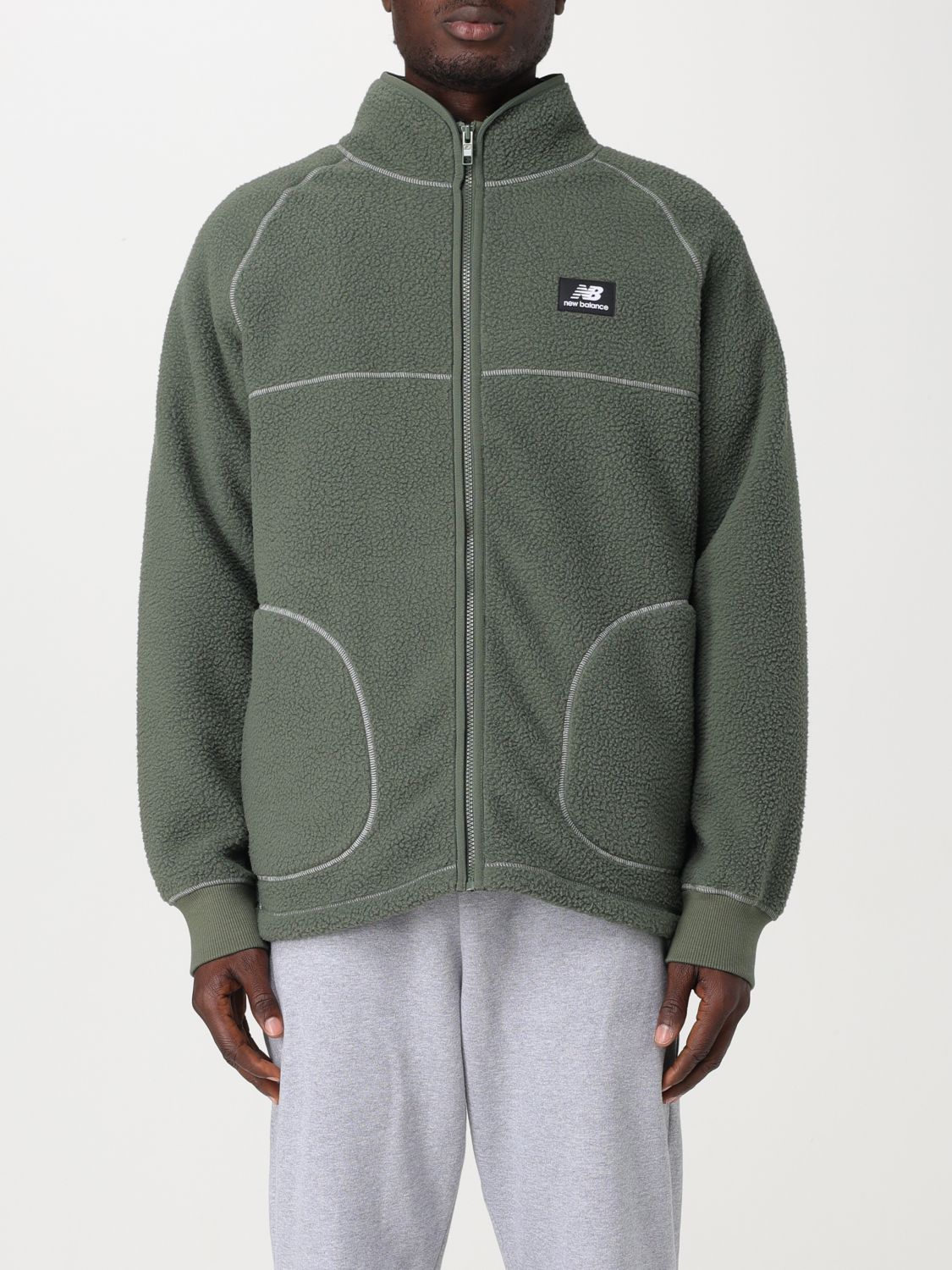 New Balance Sweatshirt NEW BALANCE Men colour Green