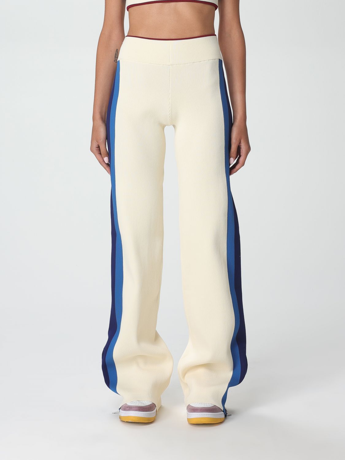 Tommy Jeans Collection Trousers TOMMY JEANS COLLECTION Woman colour Yellow