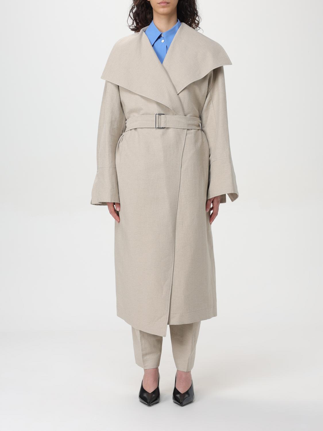 Toteme Coat TOTEME Woman color Beige