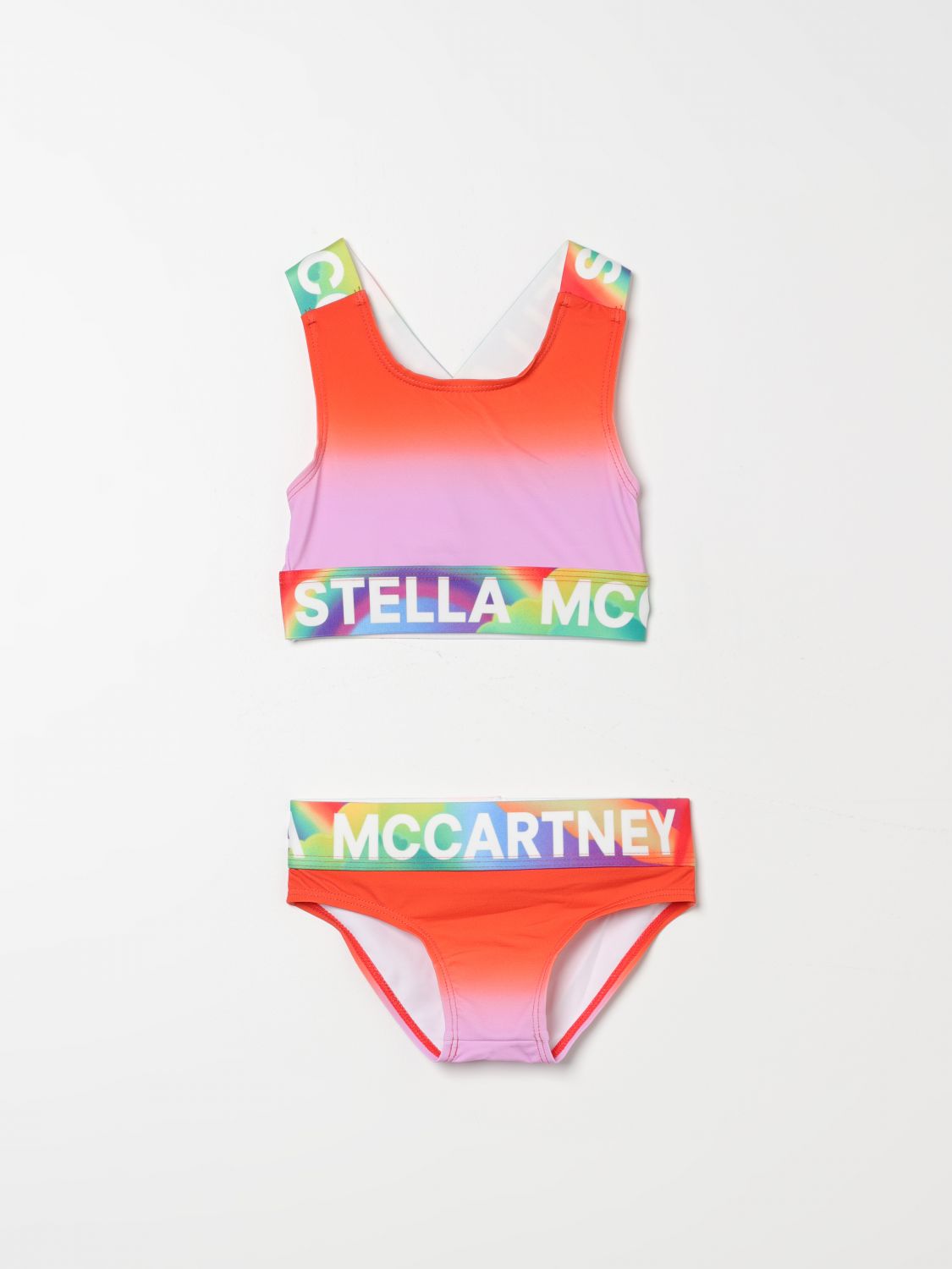 Stella McCartney Kids Swimsuit STELLA MCCARTNEY KIDS Kids colour Coral