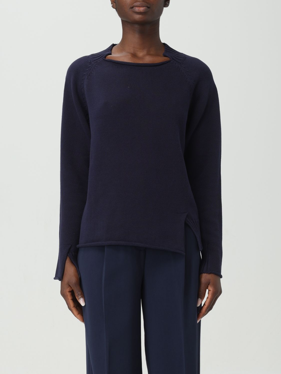 Liviana Conti Jumper LIVIANA CONTI Woman colour Blue