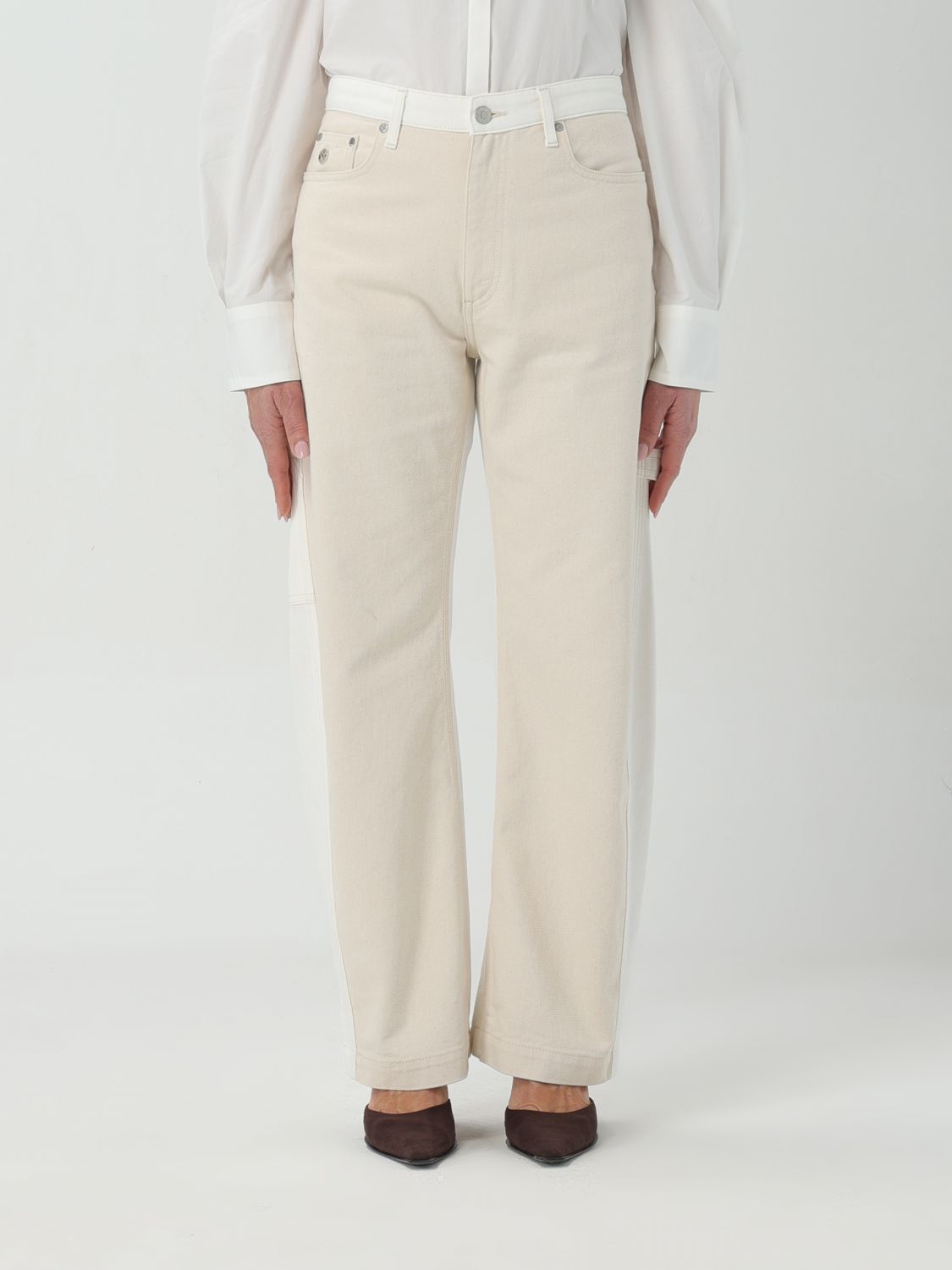 Stella McCartney Jeans STELLA MCCARTNEY Woman colour White