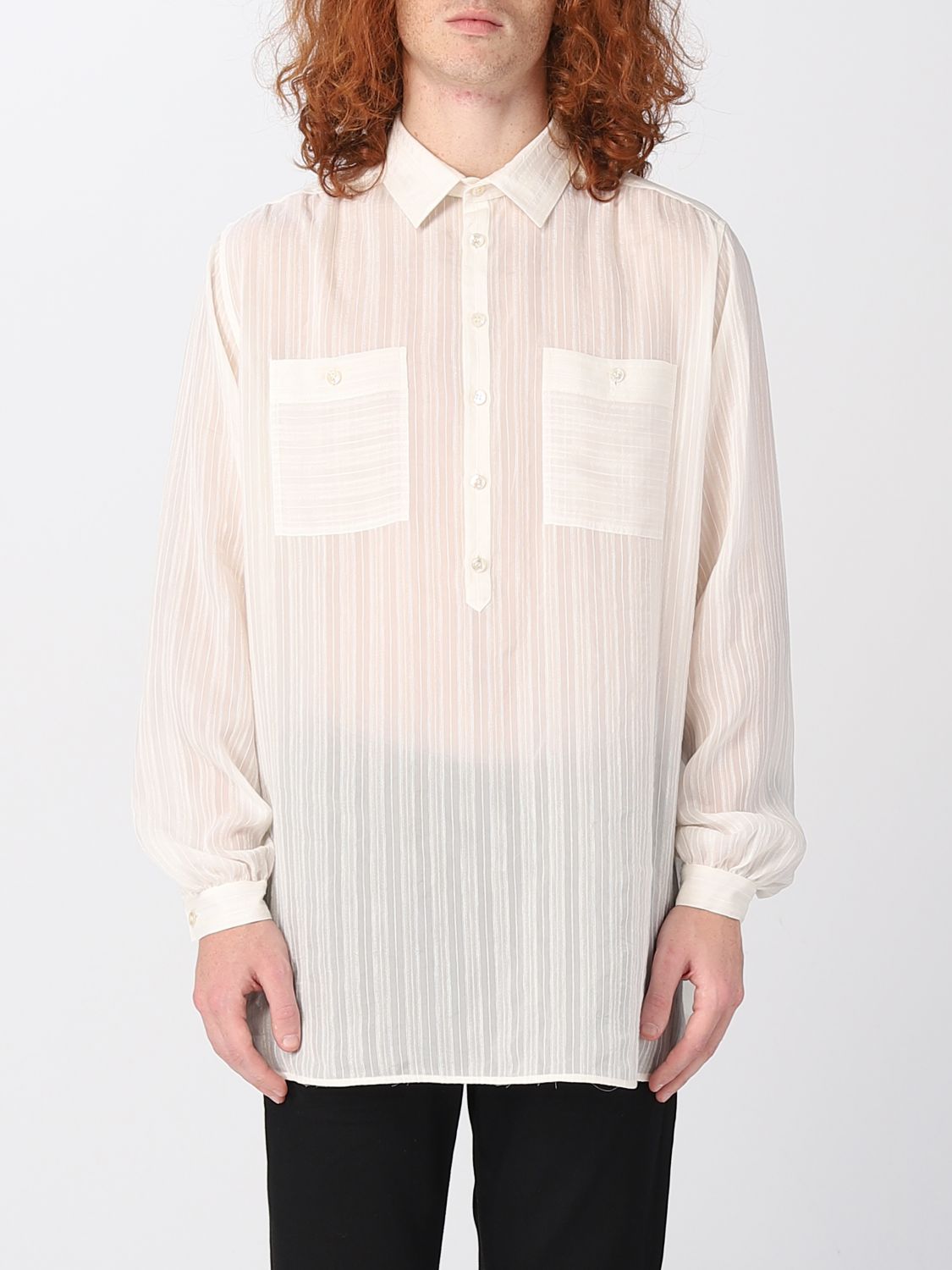 Saint Laurent Shirt SAINT LAURENT Men colour White