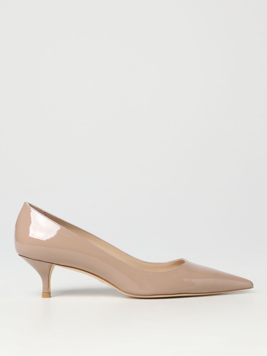 Stuart Weitzman Court Shoes STUART WEITZMAN Woman colour Beige