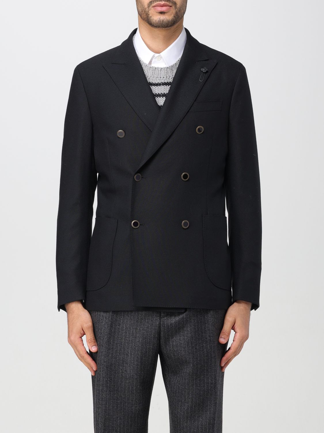 Lardini Jacket LARDINI Men colour Black