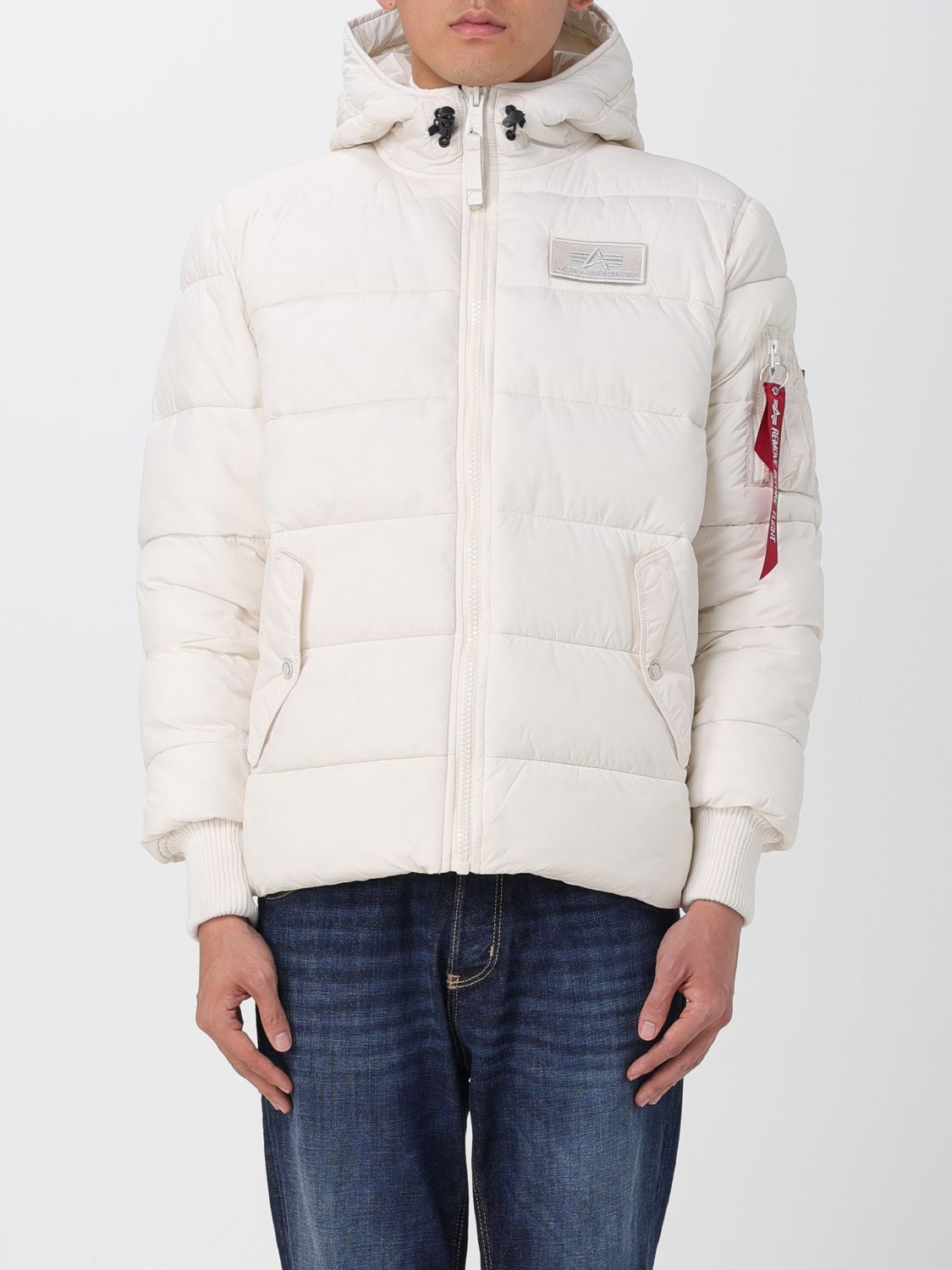 Alpha Industries Jacket ALPHA INDUSTRIES Men colour White