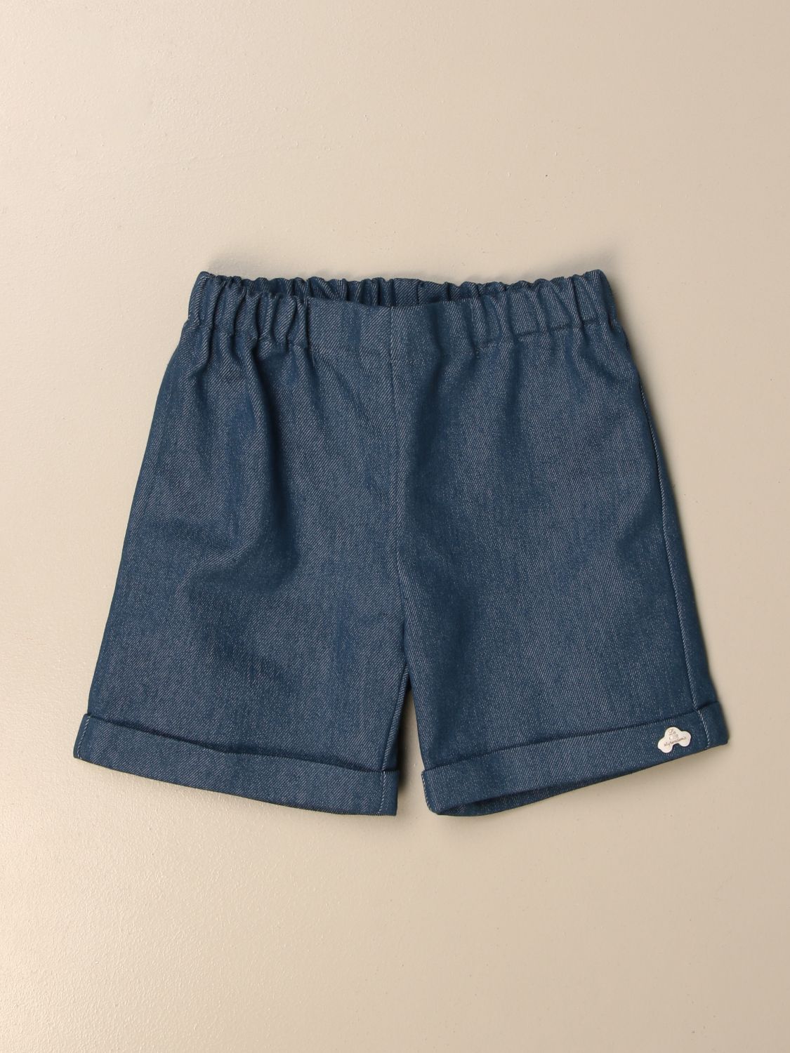 La Stupenderia Shorts LA STUPENDERIA Kids colour Denim