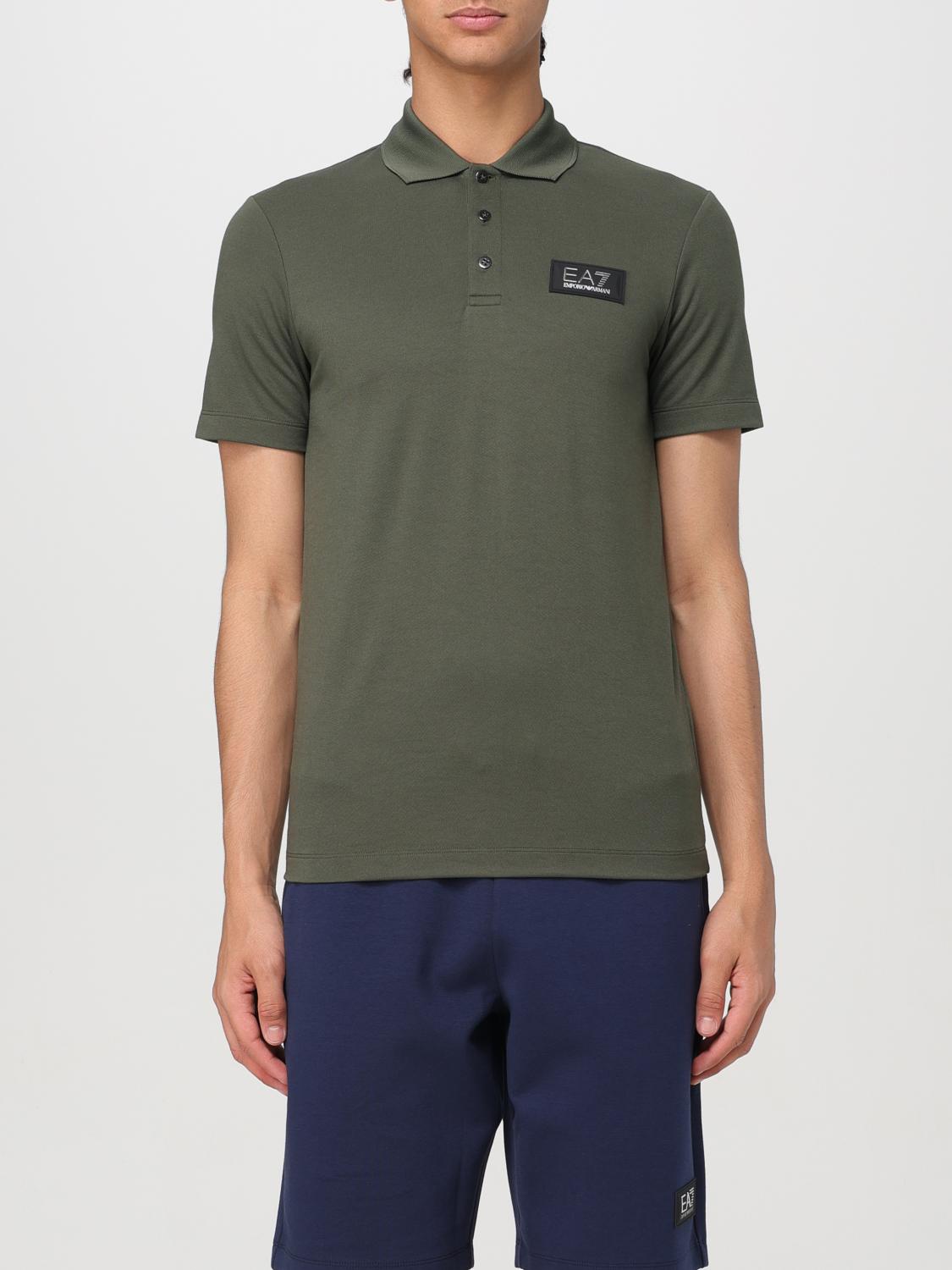 EA7 Polo Shirt EA7 Men color Green