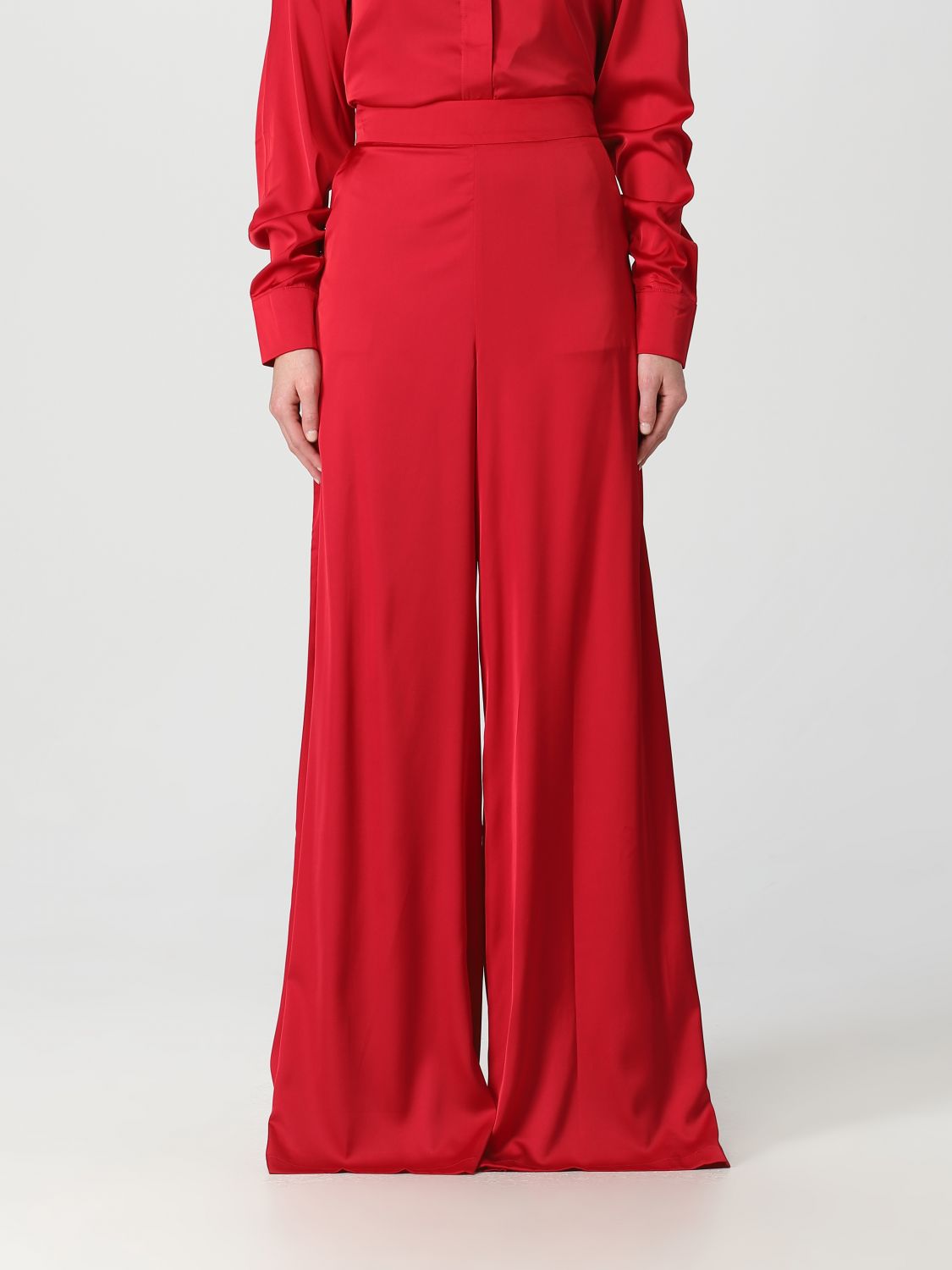 Andrea Iyamah Trousers ANDREA IYAMAH Woman colour Red