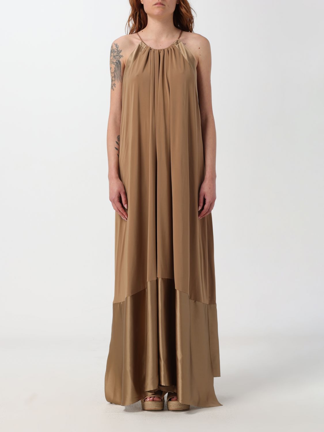 Max Mara Dress MAX MARA Woman colour Beige