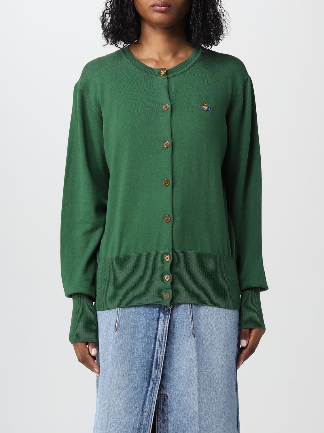 Vivienne Westwood Cardigan VIVIENNE WESTWOOD Woman colour Green