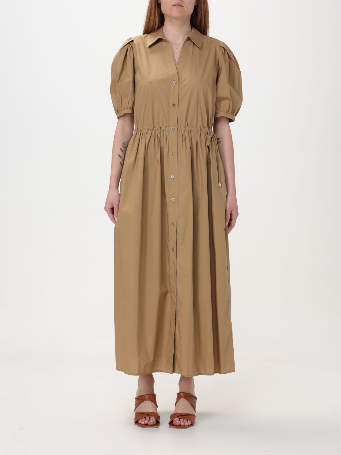 Liu Jo Dress LIU JO Woman colour Brown