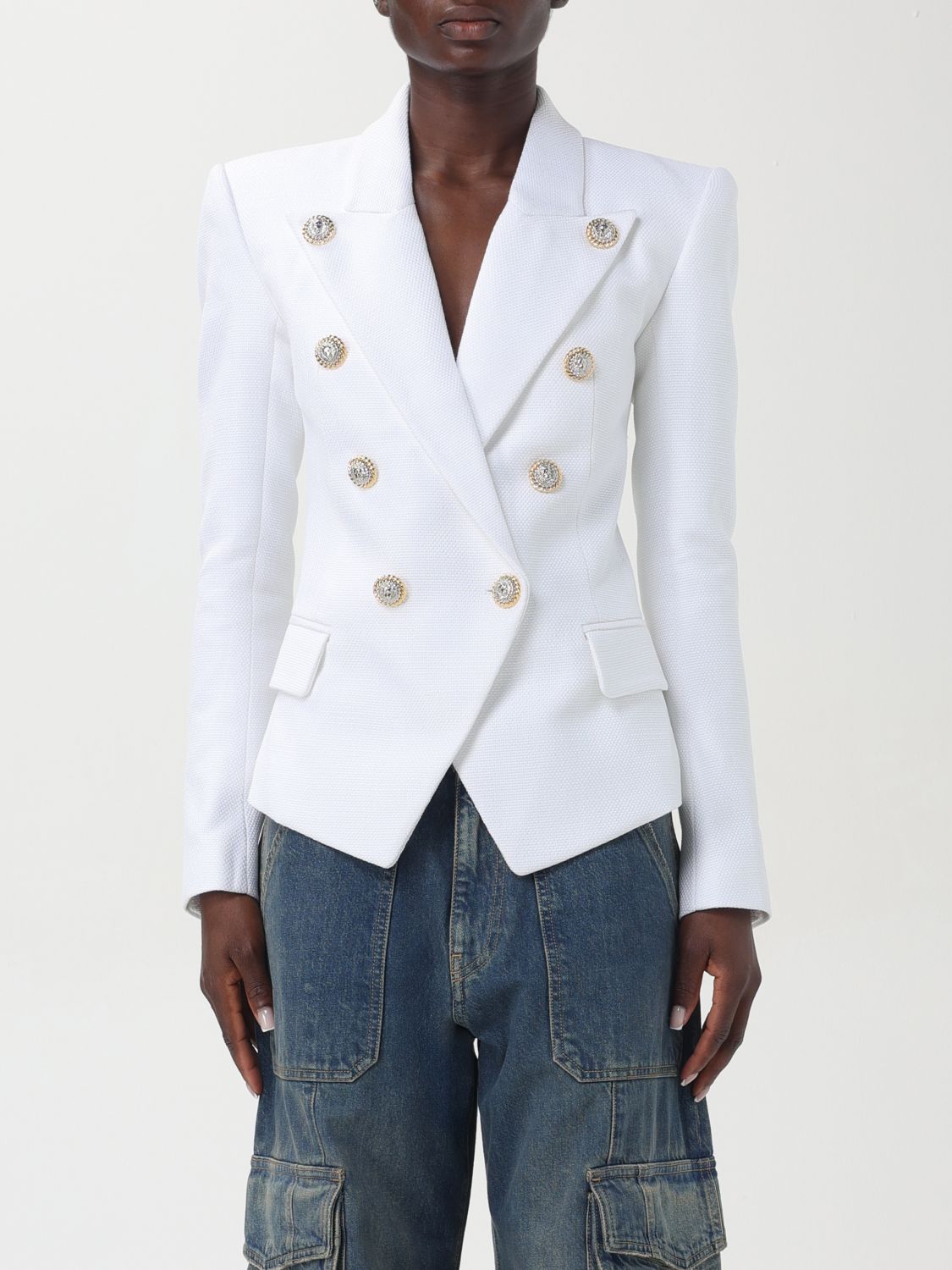 Balmain Blazer BALMAIN Woman color White