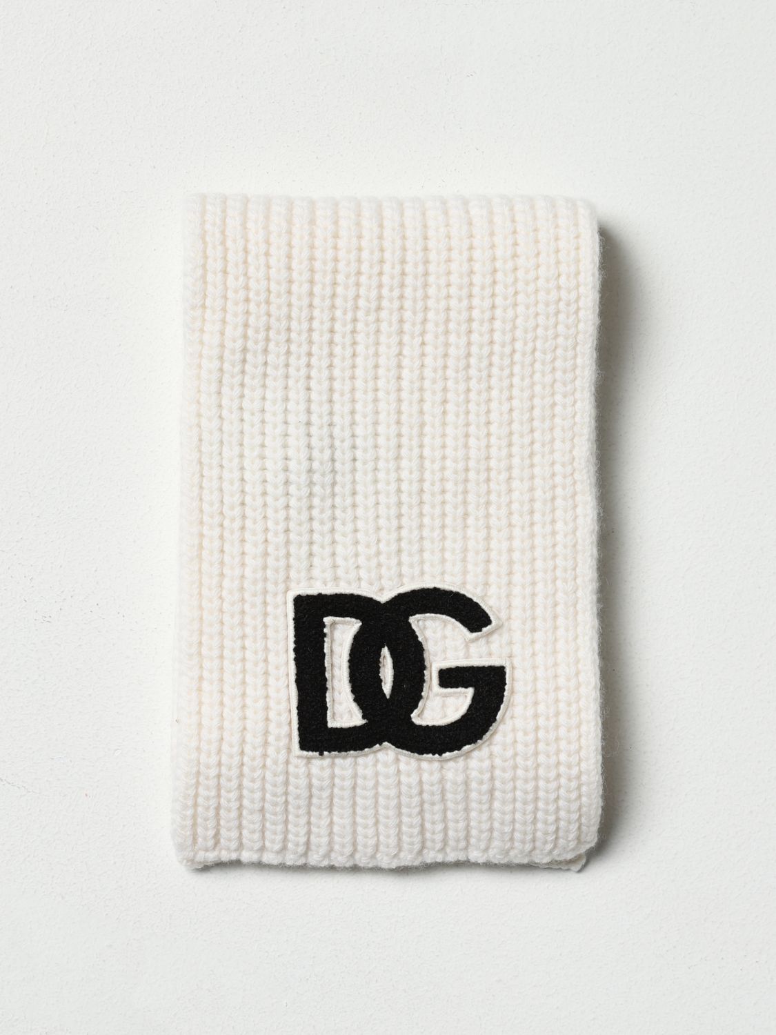 Dolce & Gabbana Scarf Boy DOLCE & GABBANA Kids colour White