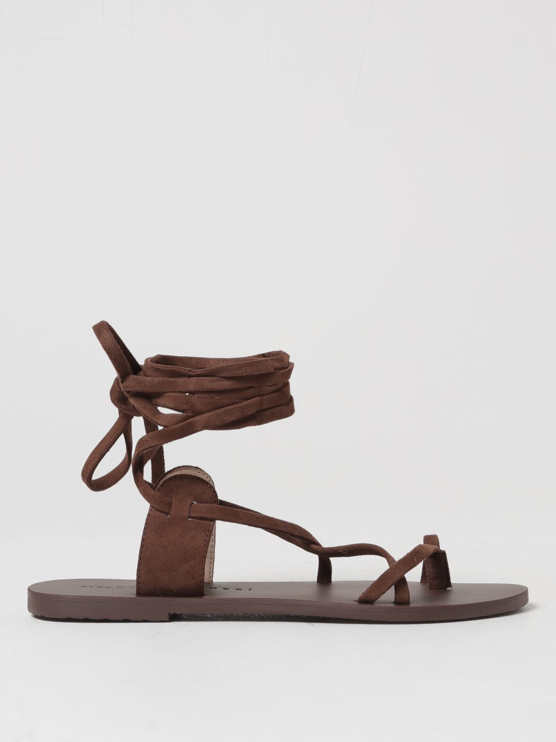 Manebi Flat Sandals MANEBI Woman colour Brown